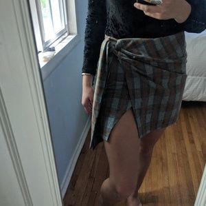 Urban outfitters wrap skirt
